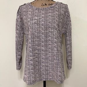 NWT Carolyn Taylor 3/4 Sleeve Blouse